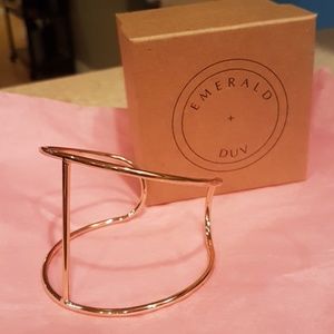 Emerald and Duv Joshua Tree Cage Bracelette